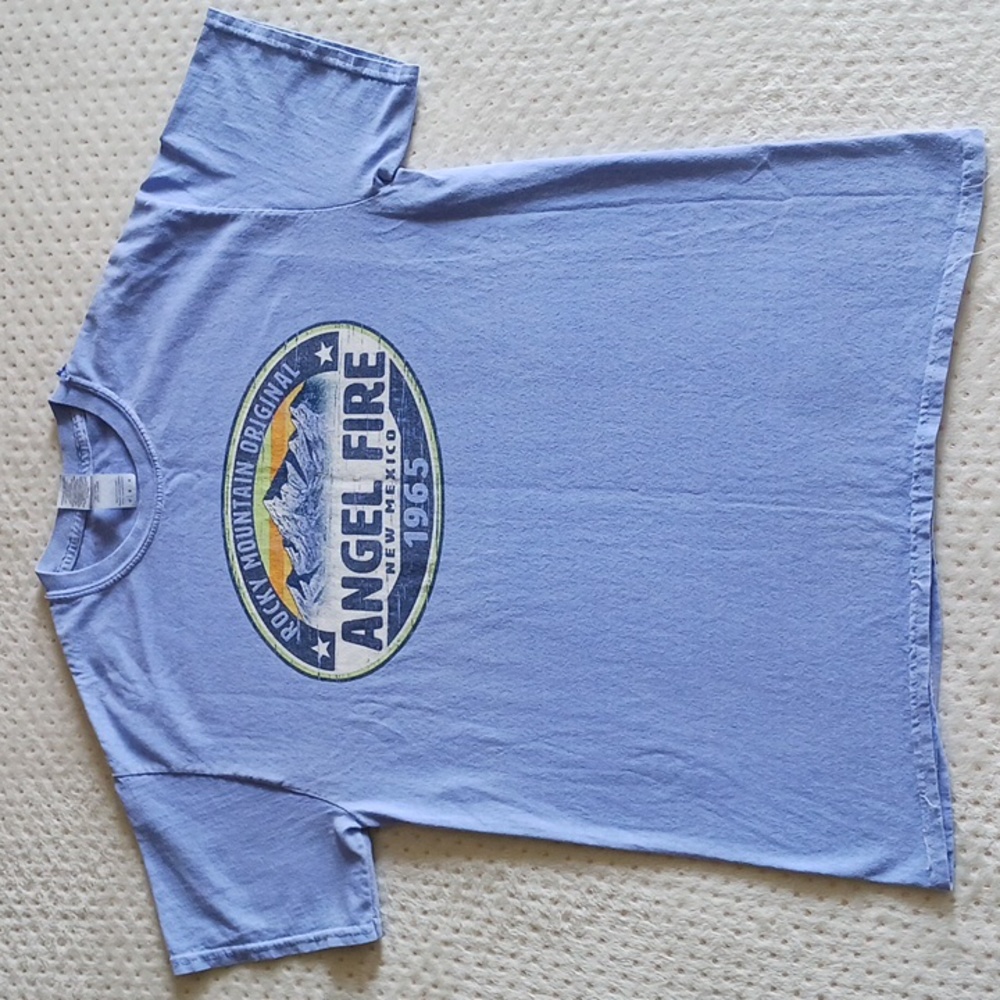 Vintage Angel Fire New Mexico Mountains T-Shirt size medium